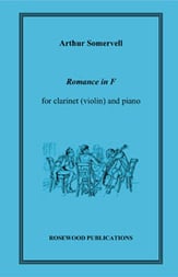 ROMANCE IN F CLARINET cover